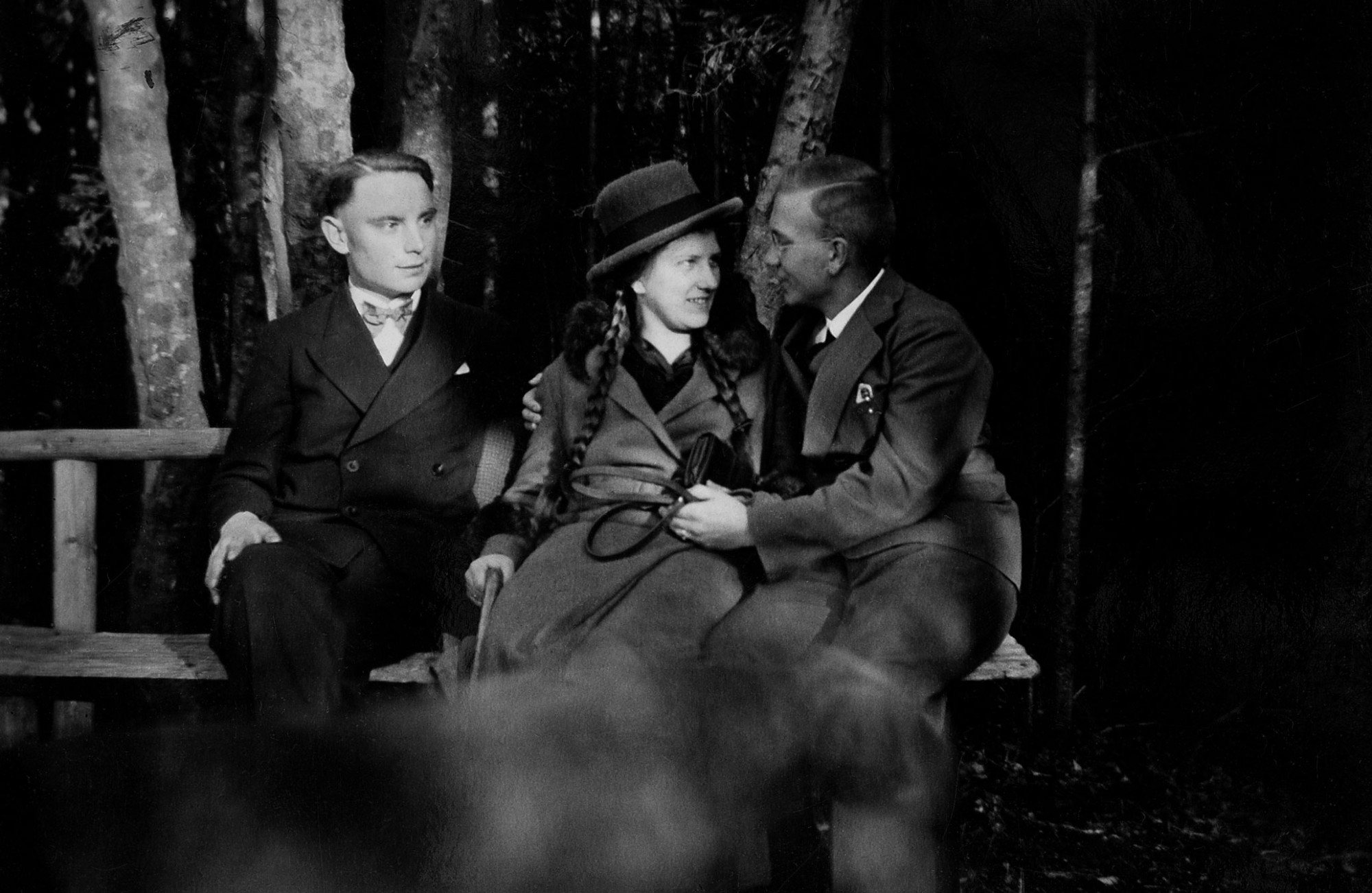 Florian, Annemarie and Alex. Fallstein October 1938